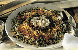 Feta-papusalaatti